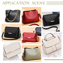 18Pcs 3 Colors Zinc Alloy Bag Decorative Edge Buckles&nbsp;FIND-WR0008-66