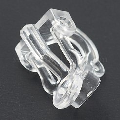 Eco-friendly Plastic Clip-on Earring Findings&nbsp;KY-G013-01B