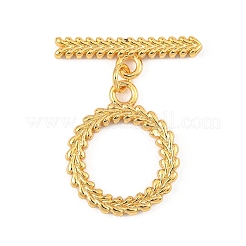 SHEGRACE Brass Toggle Clasps&nbsp;XGR0124G-135G