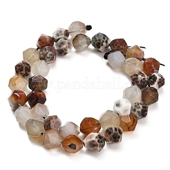 Natural Agate(Dyed & Heated) Beads Strands&nbsp;G-K425-B06-01