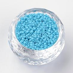 Baking Paint Cylinder Seed Beads&nbsp;SEED-R041-09