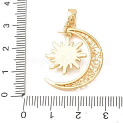 Brass Enamel Pendants&nbsp;KK-CBA5C1E-01G