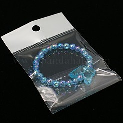 Transparent Acrylic Kids Bracelets for Children's Day Gift&nbsp;BJEW-JB00613-07