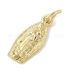 Brass Virgin Mary Charms&nbsp;KK-K368-62G