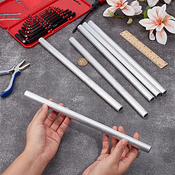 6063 Aluminium Round Tube&nbsp;FIND-WH0139-714B-P