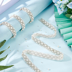 3.05M Imitation Polyeste with ABS Plastic Beaded Trimming&nbsp;OCOR-BC0001-88