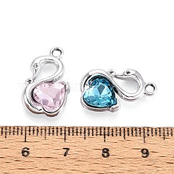 Alloy Rhinestone Pendants&nbsp;PALLOY-T092-20P