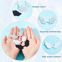 AHADEMAKER 60Pcs 3 Colors PU Leather Ornament Accessories&nbsp;DIY-GA0004-11