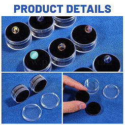 50Pcs Plastic Nail Decorate Storages&nbsp;MRMJ-CA0001-56A
