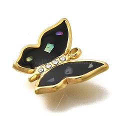 304 Stainless Steel Enamel Charms&nbsp;STAS-Q347-10B-G