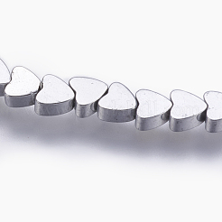 Electroplate Non-magnetic Synthetic Hematite Bead Strands&nbsp;G-K237-07C