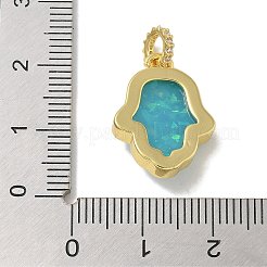 Rack Plating Brass Pendants&nbsp;KK-Q009-05G-01