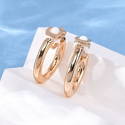Alloy Silicone Clip-on Earrings&nbsp;EJEW-Z120-01G-02