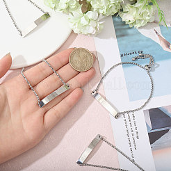 6Pcs Adjustable Stainless Steel Box Chain Slider Bracelets&nbsp;BJEW-CA0001-10