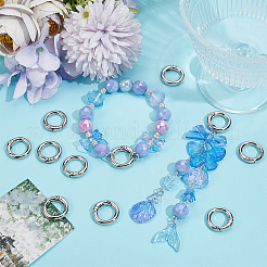 20Pcs Alloy Spring Gate Rings&nbsp;FIND-BBC0002-21P