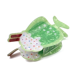 PVC Plastic Claw Hair Clips for Women Girl&nbsp;OHAR-D001-07A