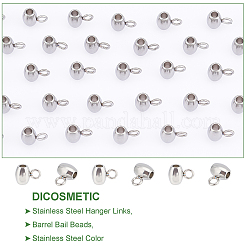 60Pcs 304 Stainless Steel Tube Bails&nbsp;STAS-DC0006-85