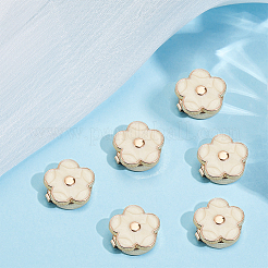 6Pcs Zinc Alloy Cufflinks&nbsp;BUTT-ME0001-50B-01
