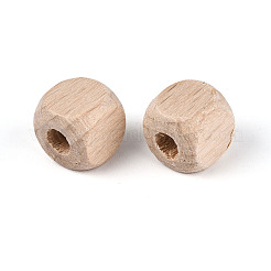 Beech Wood European Beads&nbsp;WOOD-T033-09B