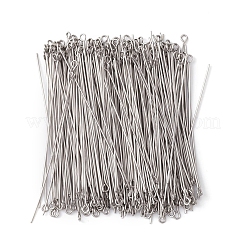 304 Stainless Steel Eye Pins&nbsp;STAS-YW0001-66