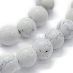 Synthetic Turquoise Beads Strands&nbsp;G-P386-01-10mm