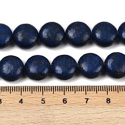 Synthetic Howlite Imitation Lapis Lazuli Beads&nbsp;G-S393-12A-12mm