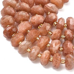 Natural Sunstone Beads Strands&nbsp;G-L642-J01-03