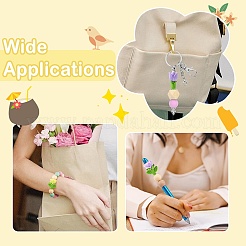 16Pcs 8 Colors Flower Silicone Beads&nbsp;SIL-CJ0003-25