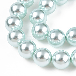 Glass Pearl Beads Strands&nbsp;HY-G002-01F-12