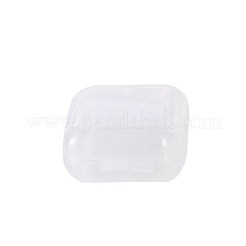 Mini Transparent Plastic Beads Containers&nbsp;PW-WG74209-01