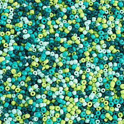 Opaque Glass Round Seed Beads&nbsp;GLAA-TAC0025-07A-02