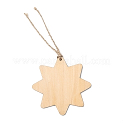 Christmas Themed Wood Big Pendant Decorations&nbsp;WOOD-L011-B04