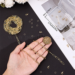 DIY Chain Necklace Jewelry Kits&nbsp;DIY-BBC0002-31