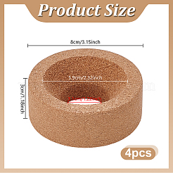4Pcs Cork Round Bottom Flask Holder&nbsp;AJEW-GA0008-78