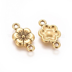 Tibetan Style Alloy Flower Links Connectors&nbsp;GLF5093Y