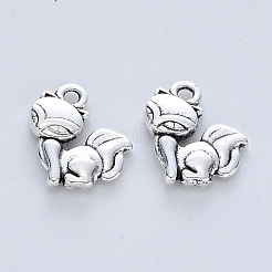 Tibetan Style Alloy Pendants&nbsp;X-TIBE-R316-063AS-RS