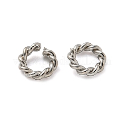 Brass Open Jump Ring&nbsp;KK-Z045-05A-P