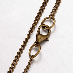 Iron Necklace Making&nbsp;MAK-K002-09AB-NF