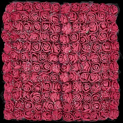 288Pcs Foam & Iron Artificial Flower&nbsp;AJEW-SP0003-58B