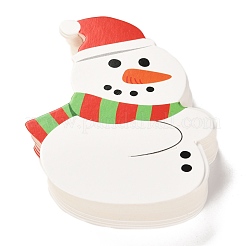 Christmas Theme Snowman Shape Paper Candy Lollipops Cards&nbsp;CDIS-I003-01