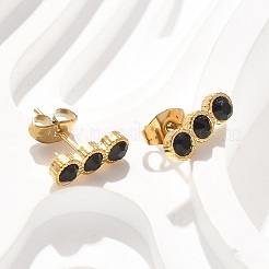 304 Stainless Steel Stud Earrings&nbsp;EJEW-F361-01G