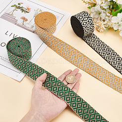 6 Yards 3 Colors Polyester Ribbon&nbsp;OCOR-WR0001-29