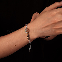 304 Stainless Steel Link Bracelets&nbsp;WG1F394-01