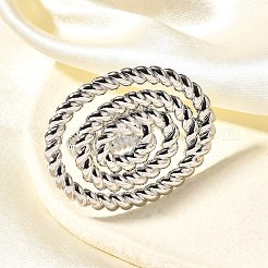 Brass Cuff Rings for Women&nbsp;RJEW-Q008-03P