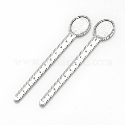 Tibetan Style Alloy Cabochon Setting&nbsp;X-TIBE-R001-01AS