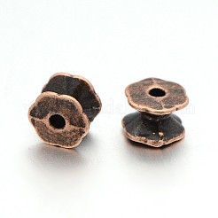 Tibetan Style Double Sided Bead Caps&nbsp;X-RLF9831Y-NF