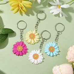 Iron and Printed Acrylic Pendant Keychain&nbsp;KEYC-JKC00897