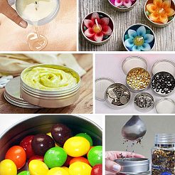 Round Aluminium Tin Cans&nbsp;CON-PH0001-66P