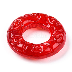 Handmade Lampwork Linking Rings&nbsp;LAMP-T021-12D
