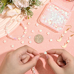 150Pcs Spray Painted Glass Beads&nbsp;GLAA-PA0001-83